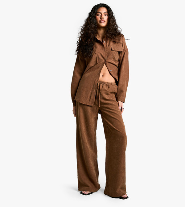 boohoo boohoo - Tan Casual Pants