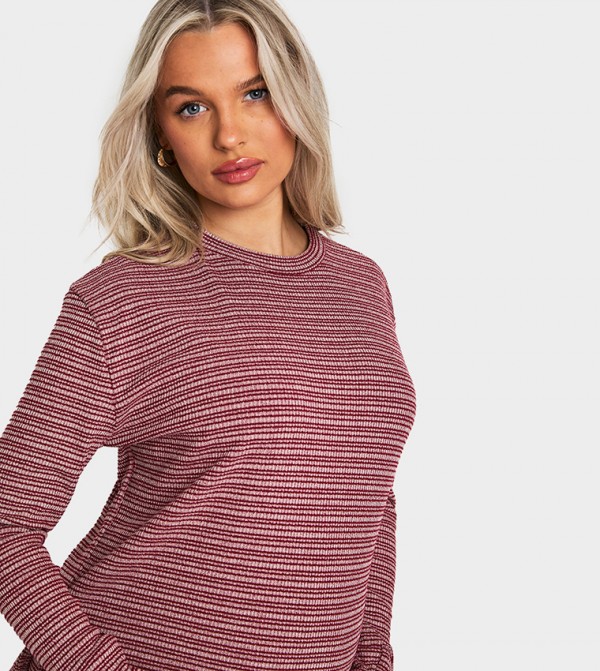 boohoo  - Red Tops & T-shirts