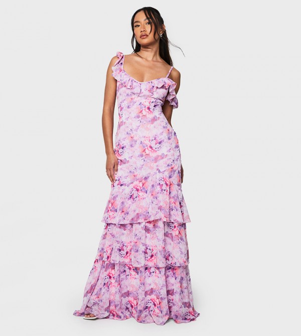 boohoo Women - Purple Maxi Dresses
