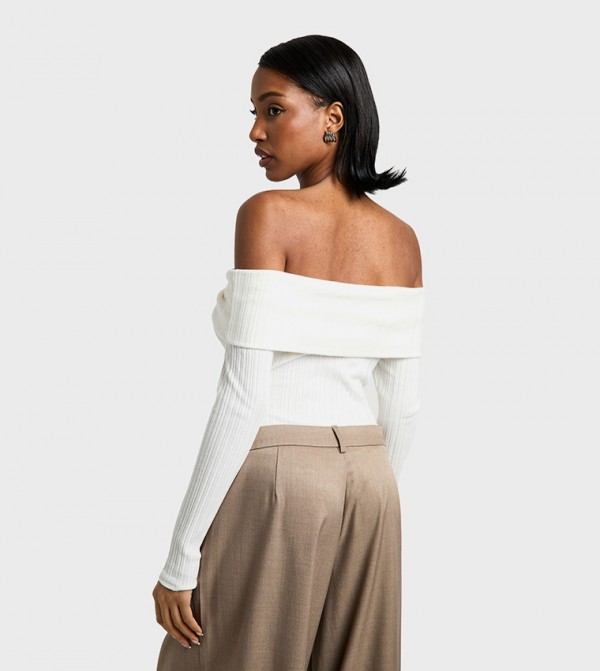 بوهو  بلوزات - كريمي  بدلة