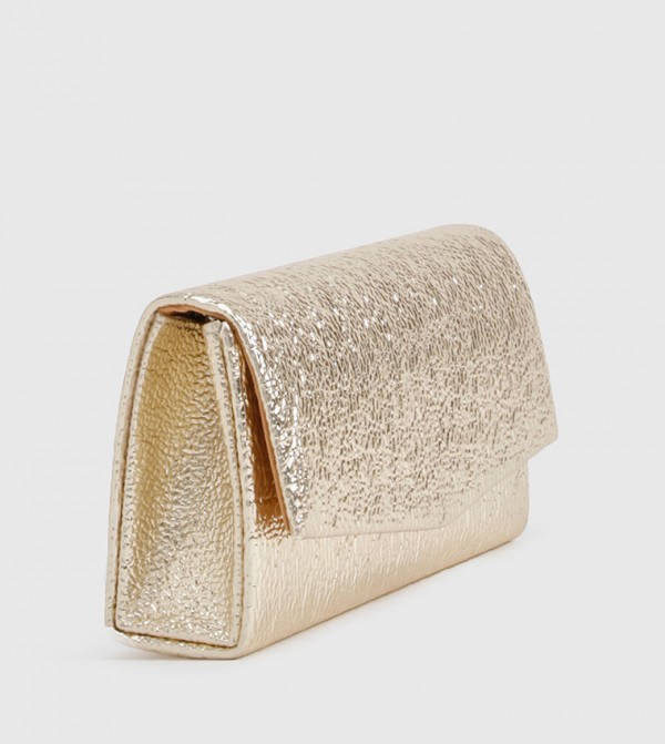 بوهو  شنط كلاتش - ذهبي حقائب يد