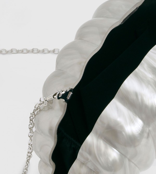 boohoo  - Silver Clutches