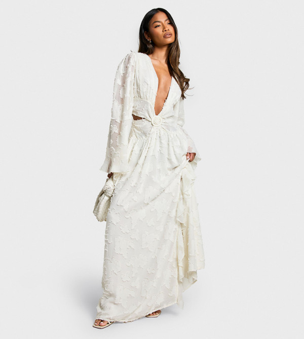 boohoo  Dresses - White Maxi Dresses