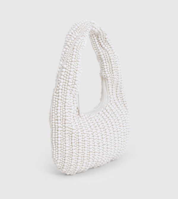boohoo  - White Handheld Bags