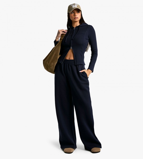 boohoo  Co-Ord Set - Navy Co-Ord Set