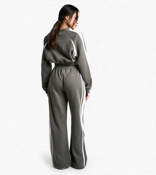 boohoo Sportswear - Khaki Co-Ord Set