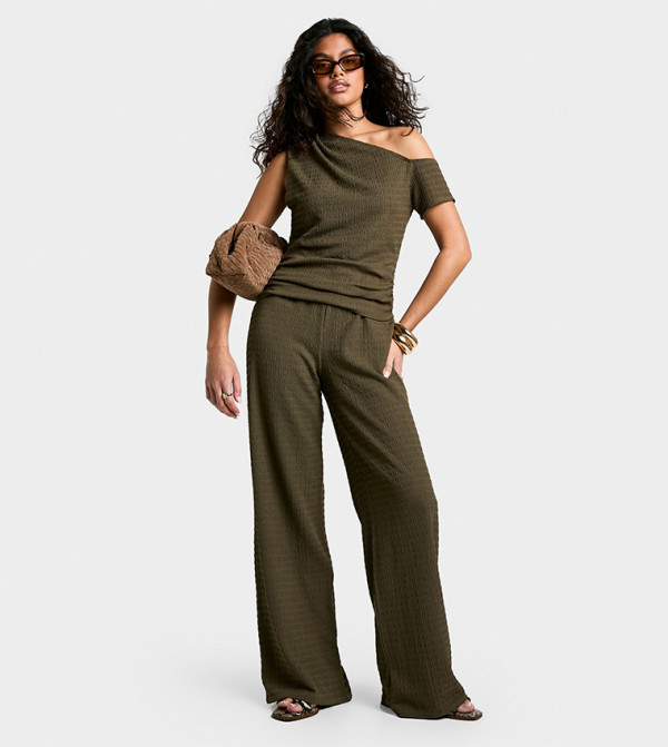 boohoo  Clothing Sets - Khaki Co-Ord Set