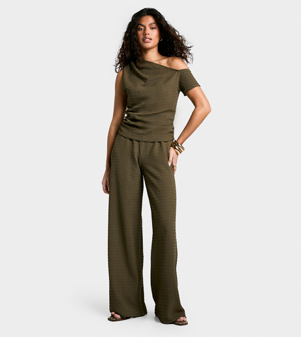 boohoo  Clothing Sets - Khaki Co-Ord Set