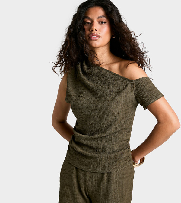 boohoo  Clothing Sets - Khaki Co-Ord Set