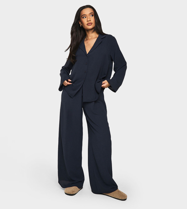 boohoo  Clothing Sets - Navy Co-Ord Set
