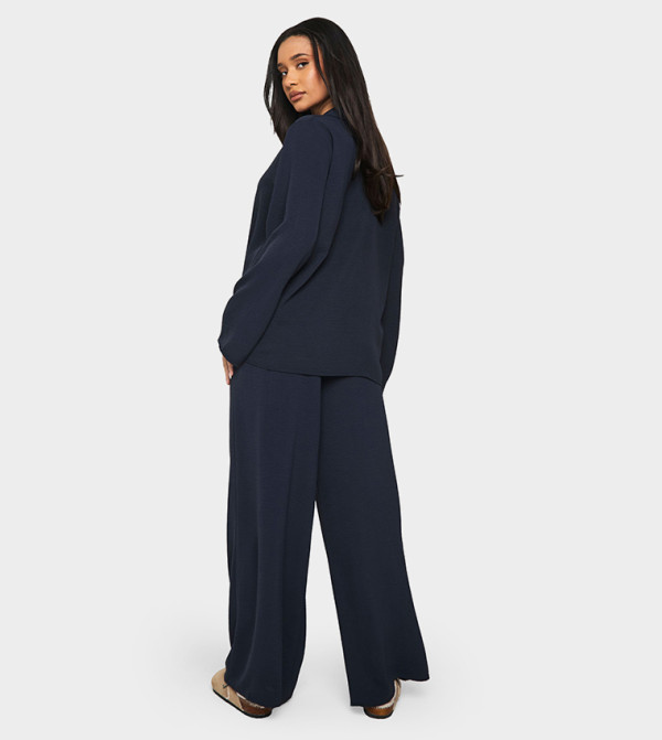 boohoo  Clothing Sets - Navy Co-Ord Set