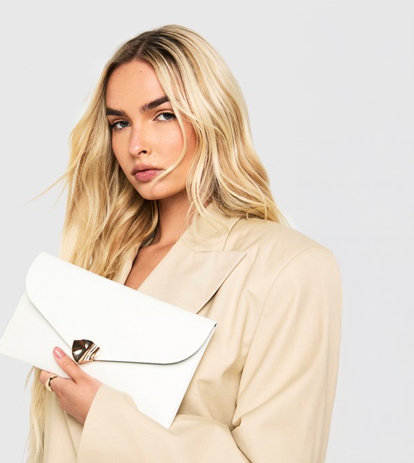 boohoo - Outlet  - White Clutches