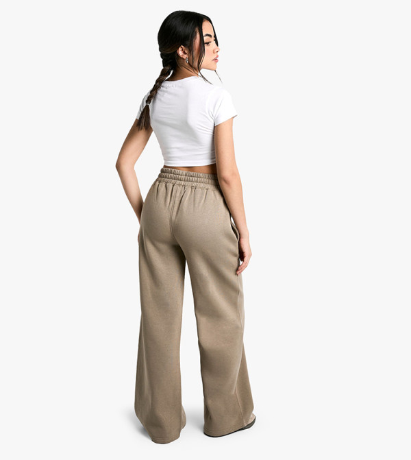 boohoo  Sweatpants - Brown Sweatpants