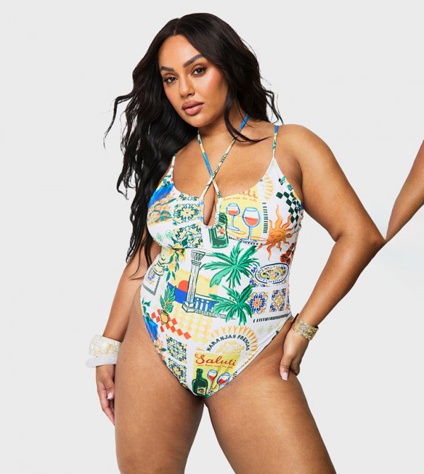بوهو  ملابس سباحة - متعدد Swimsuit