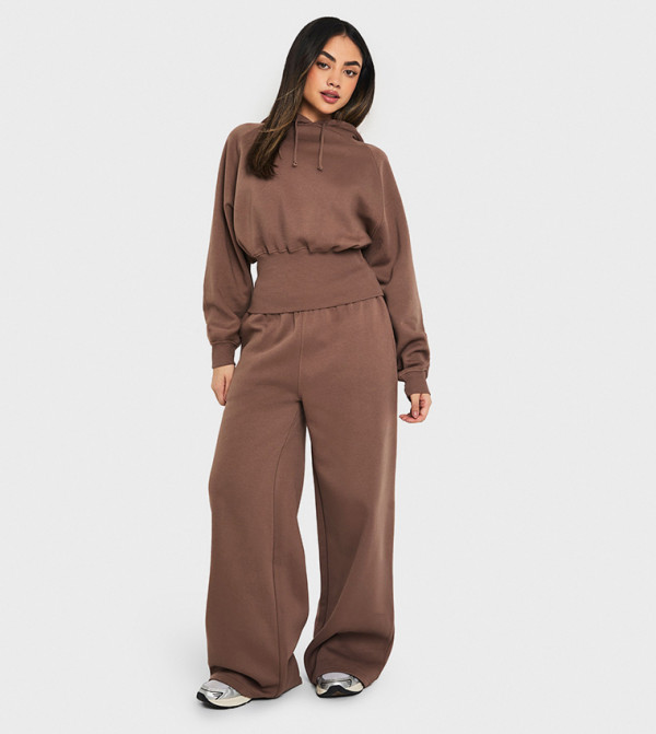 boohoo  Pants & Leggings - Brown Sweatpants
