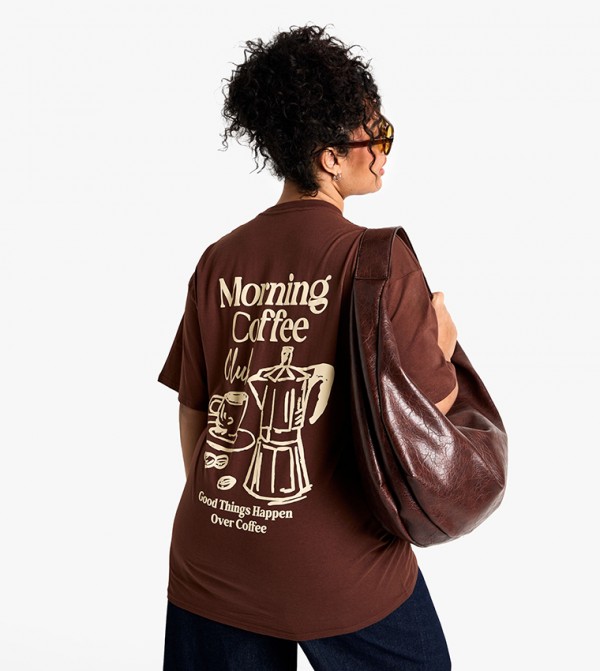 بوهو  - بني  T-Shirts & Shirts
