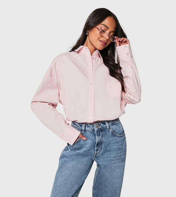 بوهو  uni-b - زهري فاتح  قمصان