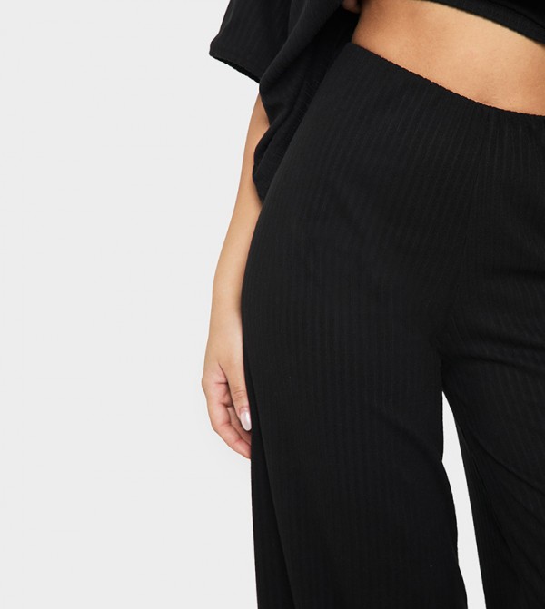 بوهو  أطقم ملابس - أسود Co-Ord Set