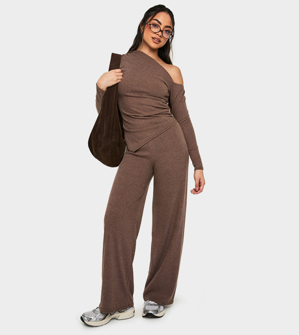 بوهو بلوزات - بني Casual Tops