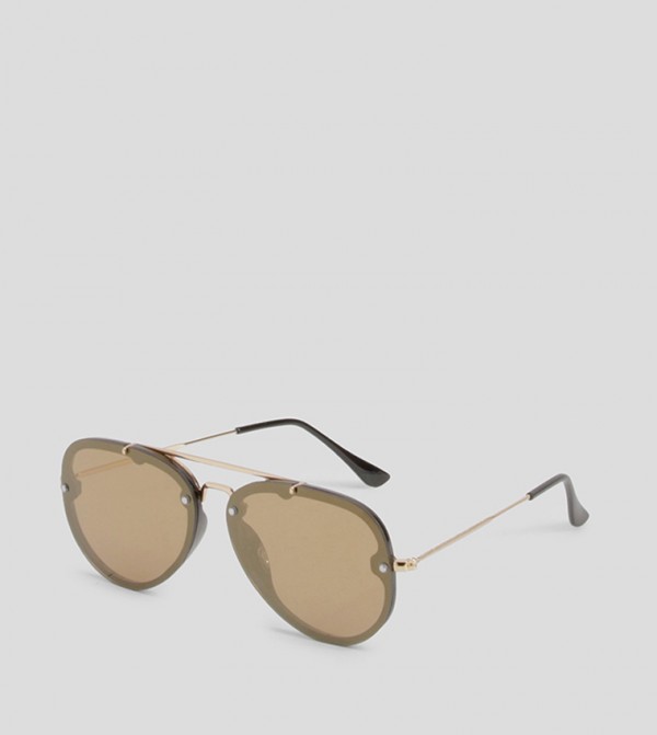 boohoo  Sunglasses - Brown undefined