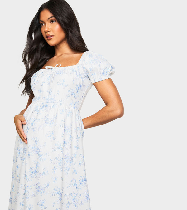 boohoo  Maternity Clothing - Light Blue Dresses
