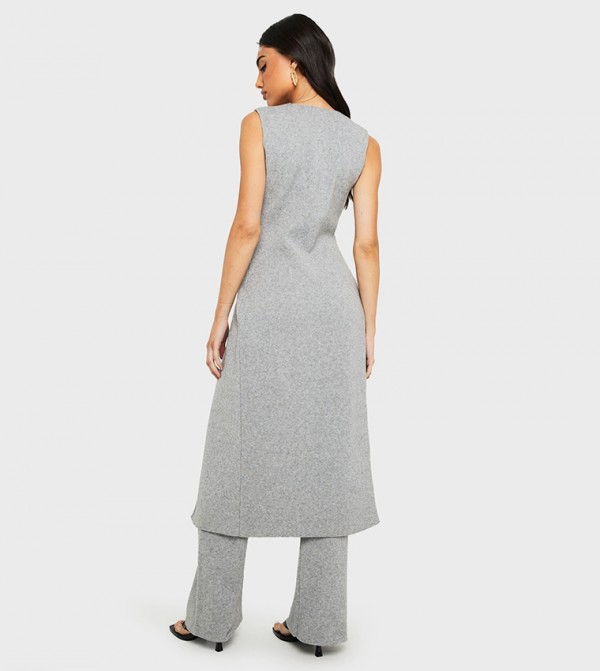 boohoo  Co-Ord Set - Grey Co-Ord Set