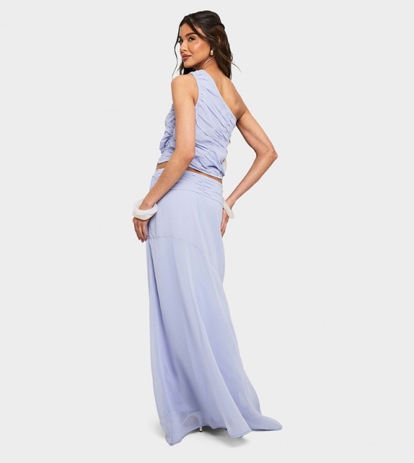 boohoo  Maxi Skirts - Blue Maxi Skirts