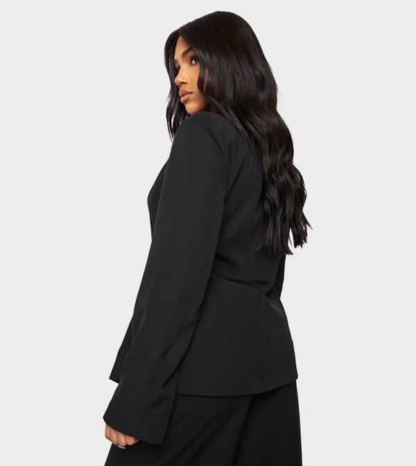 boohoo  Jackets & Coats - Black Blazers