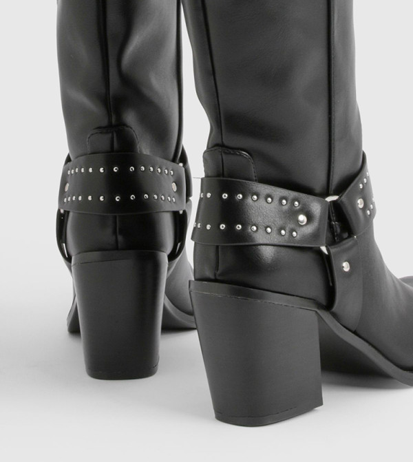 boohoo  Boots - Black Ankle length Boots
