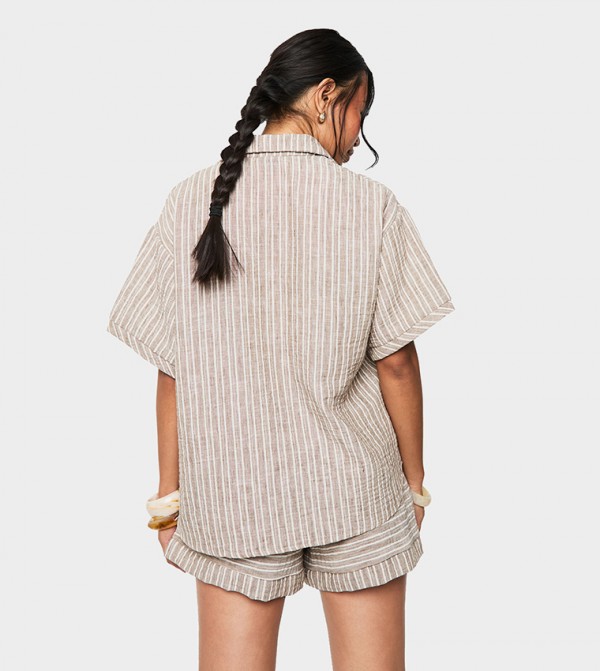 boohoo boohoo - Beige Shirts