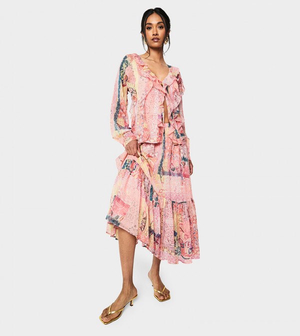 بوهو بوهو - متعدد Maxi Skirts