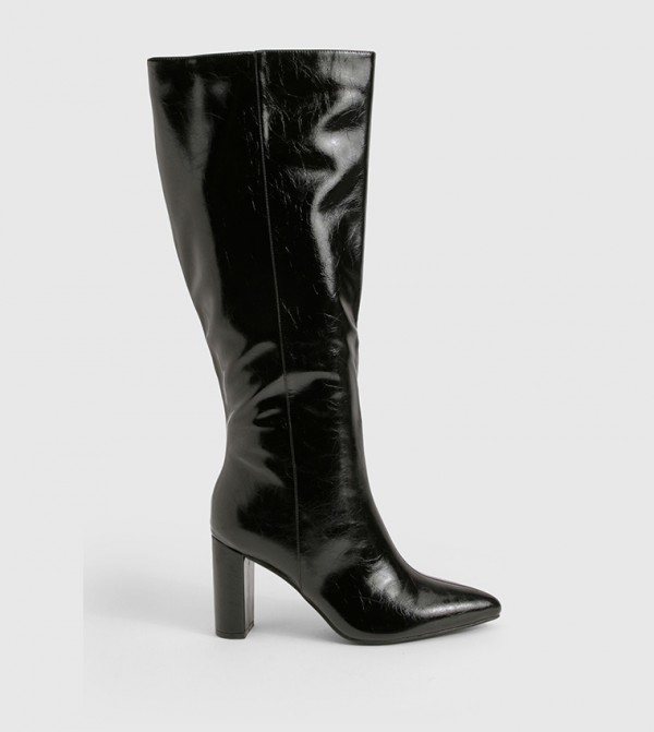 boohoo boohoo - Black Knee length Boots