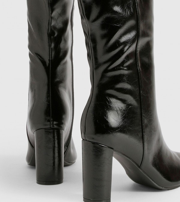 boohoo boohoo - Black Knee length Boots