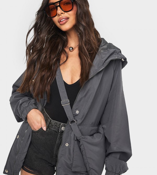 boohoo boohoo - Grey Casual Jackets