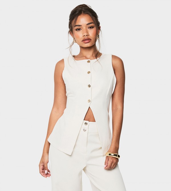 boohoo boohoo - White Waistcoats