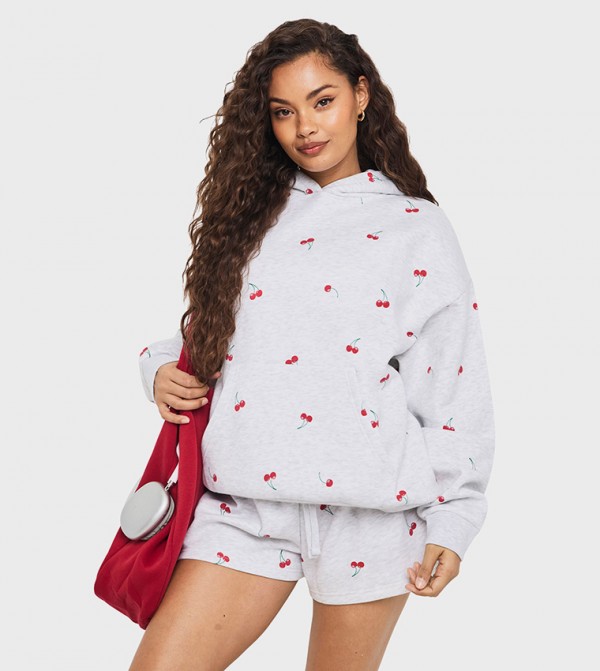 boohoo  Co-Ord Set - Grey Co-Ord Set