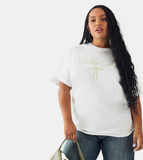 boohoo  - White Casual T-Shirts