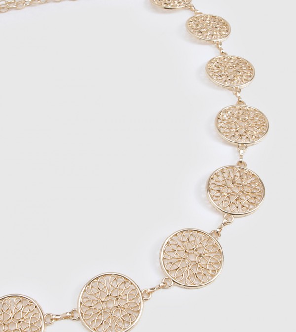 boohoo  Belts - Gold Non Leather Belts