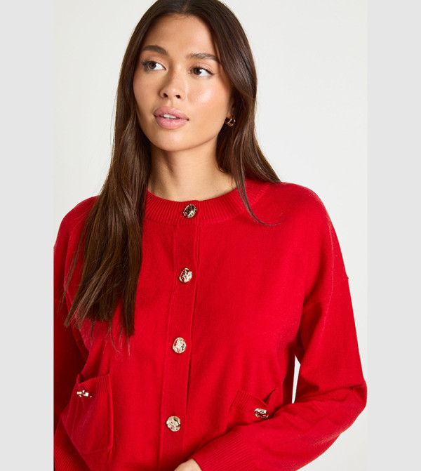 boohoo  gifting - Red Cardigans