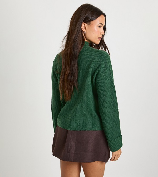boohoo  Clothing - Green Sweaters