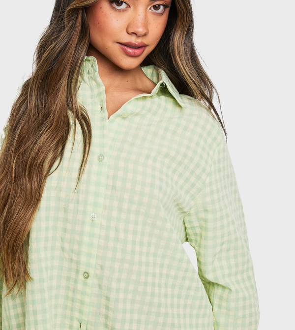 بوهو  uni-b - أخضر قمصان