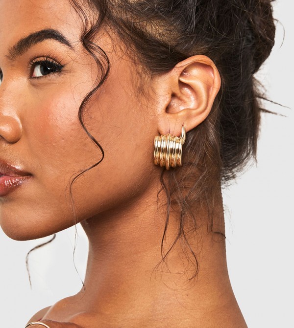 boohoo  - Gold Earrings