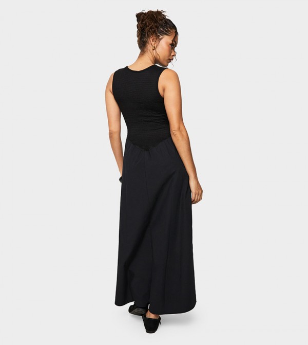 بوهو  فساتين - أسود Maxi Dresses