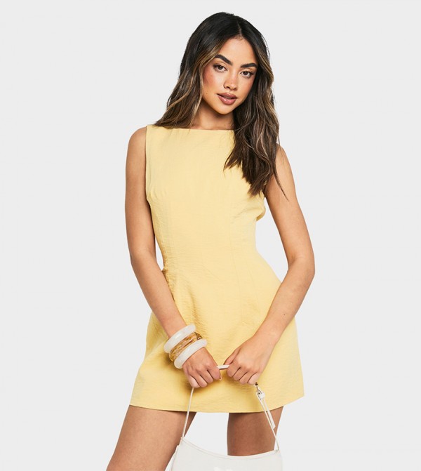 boohoo  Dresses - Yellow Mini Dresses
