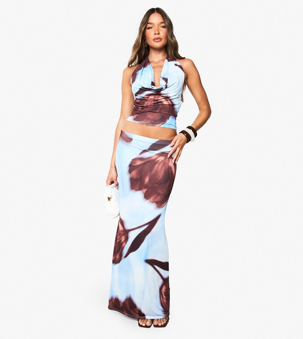 boohoo boohoo - Blue Maxi Skirts