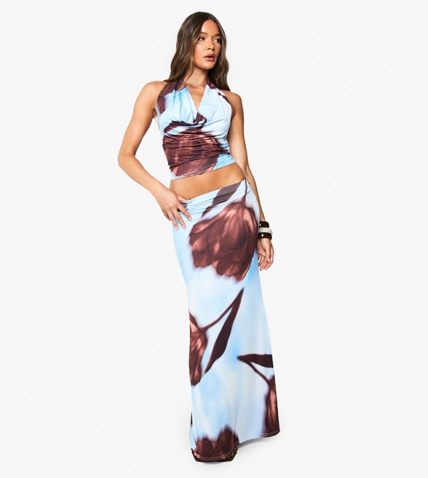 boohoo boohoo - Blue Maxi Skirts