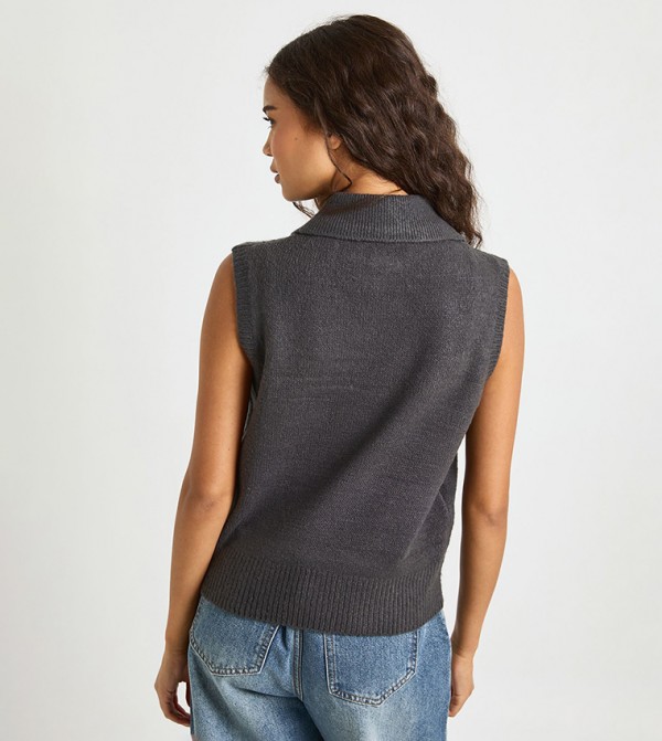 بوهو بوهو - فحمي Sleeveless Tops