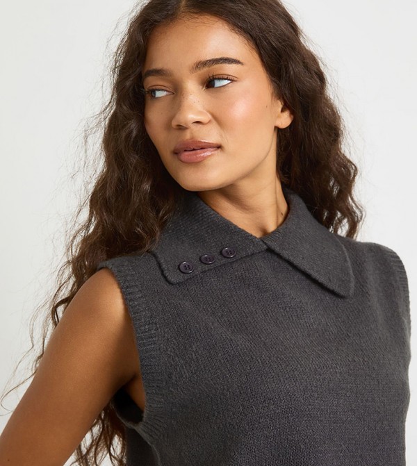 بوهو بوهو - فحمي Sleeveless Tops