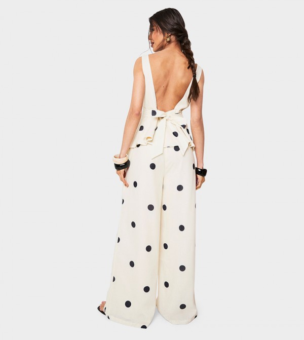 boohoo  Pants & Leggings - White Casual Pants