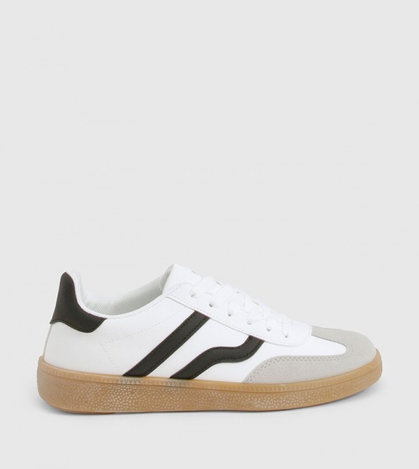 boohoo  Sneakers - White Low Top